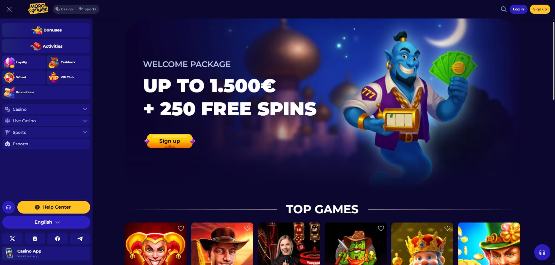 Page d'accueil Morospin