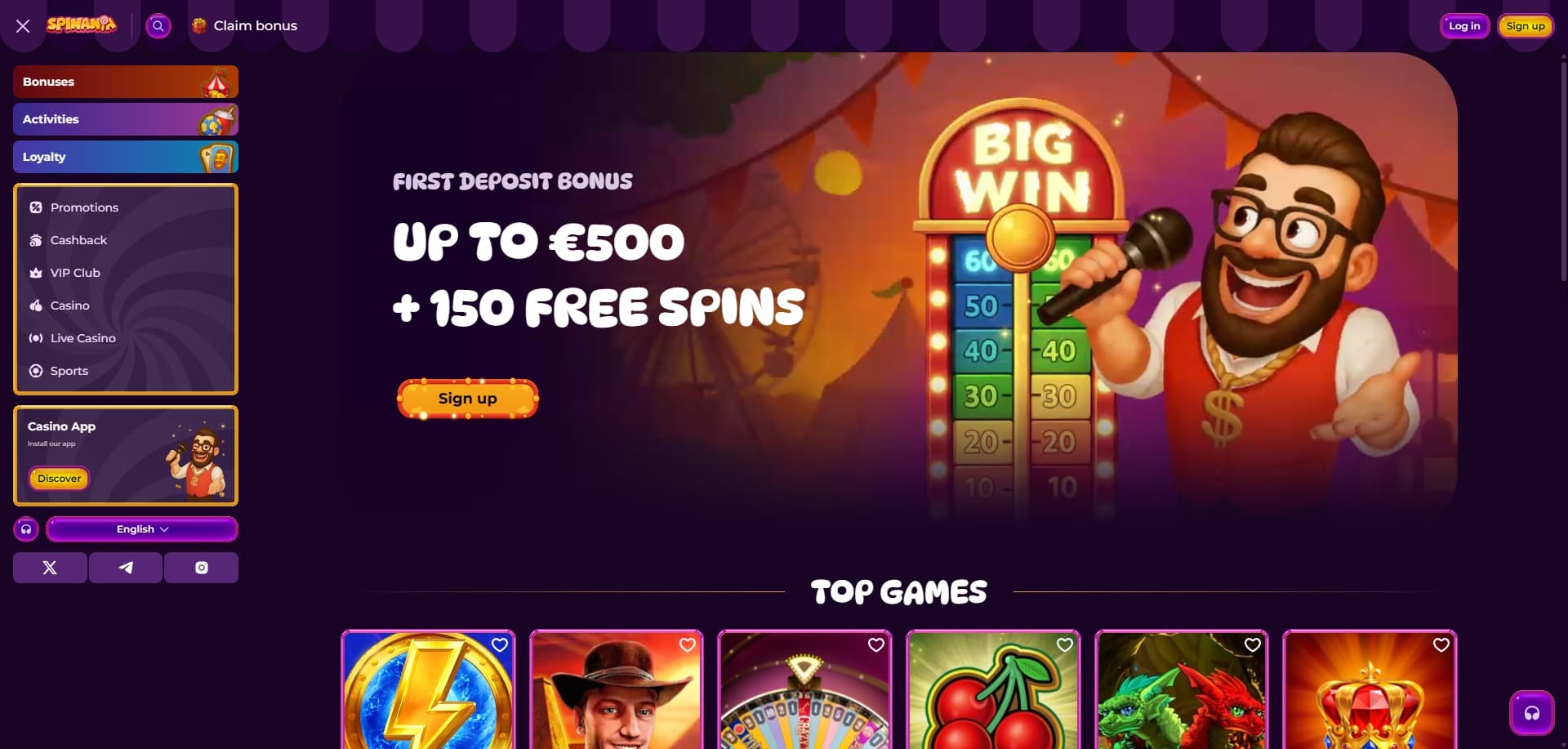 Page d'accueil Spinania